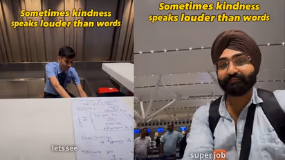 Viral Video: IndiGo Staffer With Speech And Hearing Impairment Wins Hearts With Exceptional Service (WATCH)