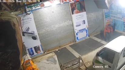 Viral CCTV Video: Thief Wearing PM Modi Mask Caught Attempting Phone Theft In Rajasthan (WATCH)