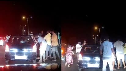 Bengaluru–Mysuru Expressway Shock: Dashcam Captures Attack On Family Travelling With Children, Video Goes Viral (WATCH)