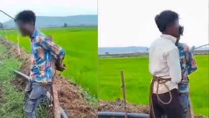 Caught on Camera: 2 Men Given Electric Shocks Over Theft Suspicion in MP's Raisen | WATCH Viral Video