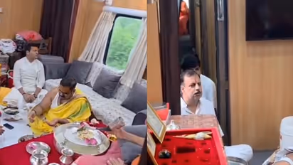 After 'Honeymoon Coach', Viral Train Puja Video Leaves Internet Curious; Railways Explains