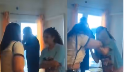 Noida Viral Video: Wife Finds Husband With Another Woman, Scuffle Follows | WATCH