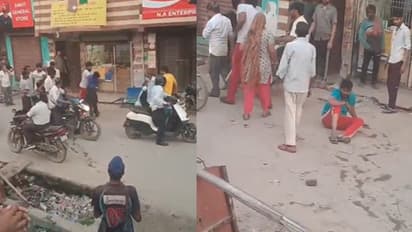 Ghaziabad Shocker: Youth Thrashed, Pushed Into Drain As Viral Video Sparks Outrage (WATCH)