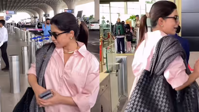Rs 50k! Mom-To-Be Samantha Ruth Prabhu Flaunts Relaxed Airport Look with Luxe Bag - WATCH