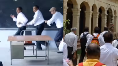 50 Years On, Childhood Came Full Circle as Old Friends Recreated Their School Days - WATCH