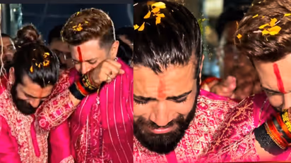 Who Is Vishal Singh? Why Is He Trending For Crying With Union Minister Chirag Paswan At Ganpati Visarjan - VIRAL