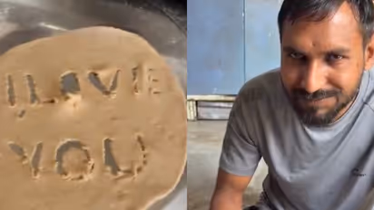 Wife’s ‘I Love You’ Roti for Husband Gets Sweetest Reaction; Netizens Say They’re ‘Rich in Life’