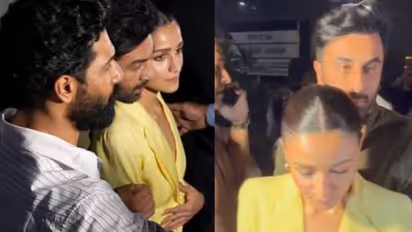 Did Ranbir Kapoor Get Jealous When Vicky Kaushal Hugged Alia Bhatt? Viral Video Has Fans Wondering