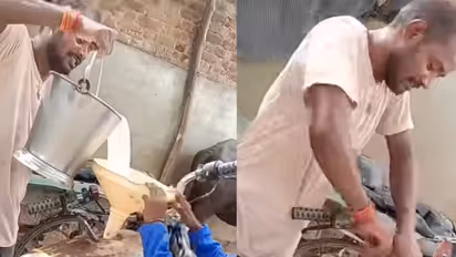 Bike Runs on Milk, Not Petrol? Man’s Unbelievable Claim Has Internet Doing Double Take - VIRAL