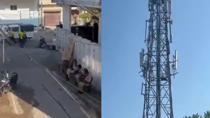 UP SHOCKER! Wife Leaves With Lover, Man Climbs Mobile Tower in Haridwar With One Condition