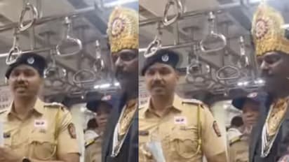 Yamraj In Mumbai Locals! Police Get Creative To Warn Commuters Against Risky Train Travel | Viral Video