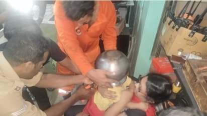 One year old girl rescued