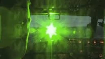Laser to pilots