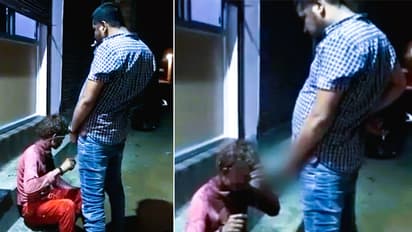 sidhi BJP leader urine case