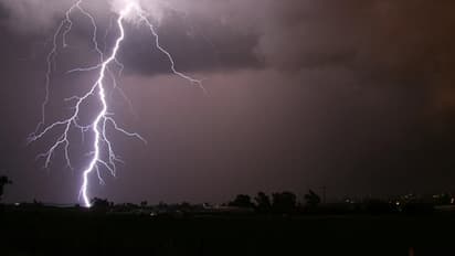 lightning strikes in Azamgarh