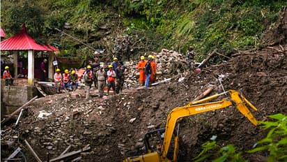 Heavy rain floods and landslides in Himachal Pradesh