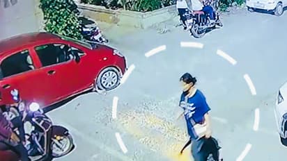 woman stabs delivery boy