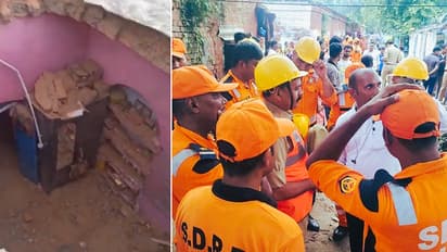 Lucknow Railway Colony house collapsed