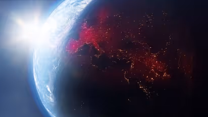 Planet earth from outer space