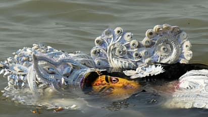 Durga immersion ceremony