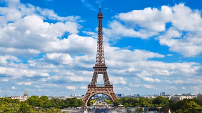 BAPS Eiffel Tower Visit