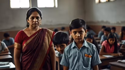 Odisha teacher suspended