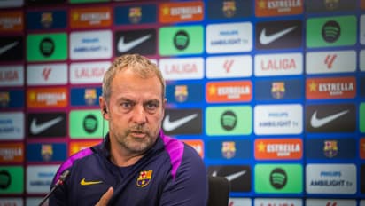 Barcelona boss Hansi Flick