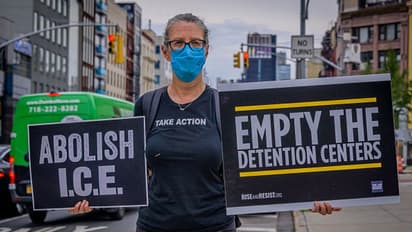 US immigration detention centre