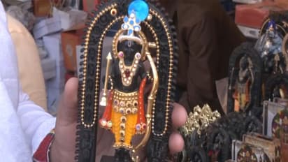 Lord Ram idols flood Ayodhya markets. (Photo/ANI)