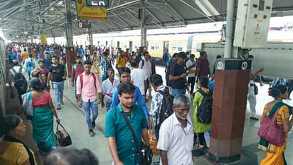 Passengers suffer greatly due to signal problem at Santragachi in Howrah division many trains cancelled bsm