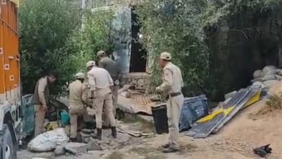 Kargil Scrap shop blast