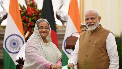 Sheikh Hasina, Prime Minister Modi