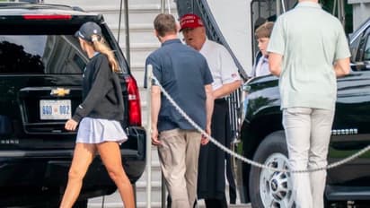 Trump Dispels Health Rumours, Hits Golf Course in Virginia 