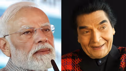 PM Modi and late actor Asrani