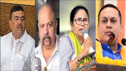 amit malviya suvendu adhikari mamata banerjee and rajiv sinha