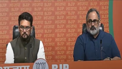 anurag thakur rajeev chandrasekhar