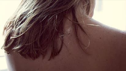 woman stripped naked nude body