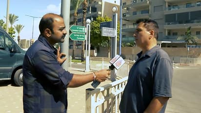 Asianet News at ground zero in Israel see the video of the situation in the city adjacent to Gaza BSM