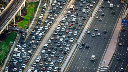 uae traffic