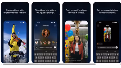 sora social media app launched