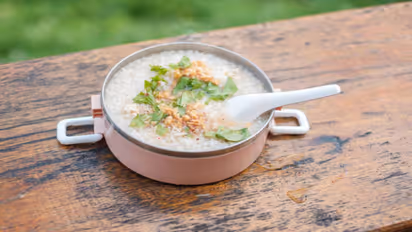 Poondu Kanji or Garlic Porridge