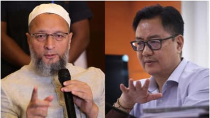 Asaduddin Owaisi vs Kiren Rijiju