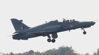 Jaguar A twin-engine, single seater deep penetration strike aircraft of Anglo-French origin which has a max. speed of 1350 km /hr (Mach 1.3). It has two 30mm guns and can carry two R-350 Magic CCMs (overwing) alongwith 4750 kg of external stores (bombs/fuel).