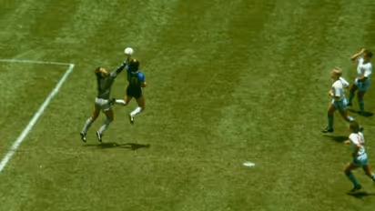 Diego Maradona Hand of God