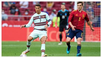 Spain vs Portugal match goalless draw in Warm-up match of Euro Cup 2021 spb