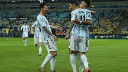 Di Maria score, Messi-s Argentina beat Brazil by 1-0 goal and became the copa America champion 2021 spb