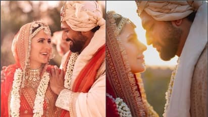 katrina kaif vicky kaushal wedding first pics