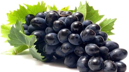 Black grapes