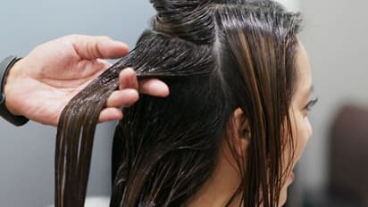 chemical hair straightening