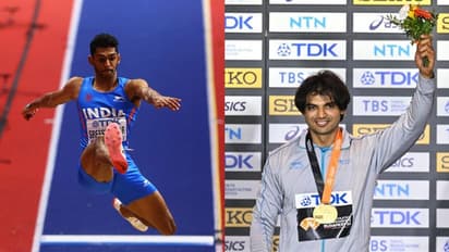 Neeraj Chopra and Murali Sreeshankar